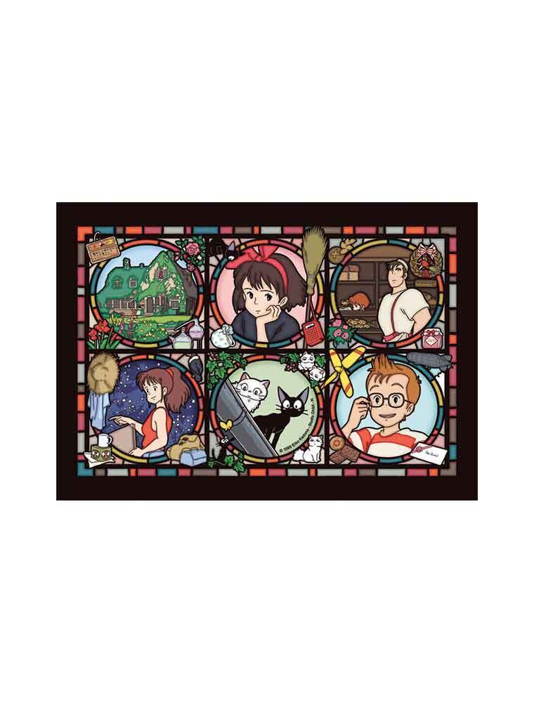 KIKI DELIVERY 208 PCS STAINED GLASS PUZZ