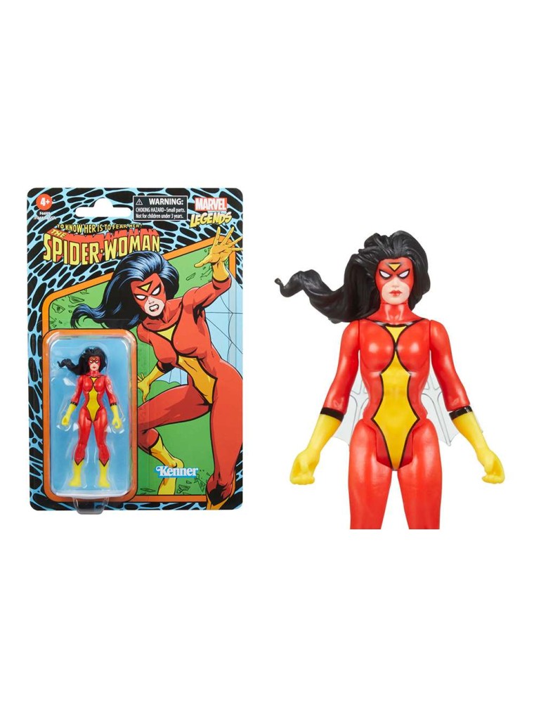 MARVEL LEGENDS RETRO SPIDER-WOMAN AF