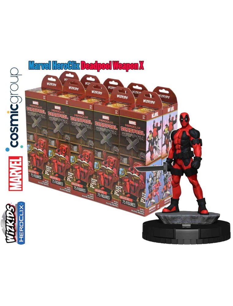 MHC DEADPOOL WEAPON X BOOSTER BRICK