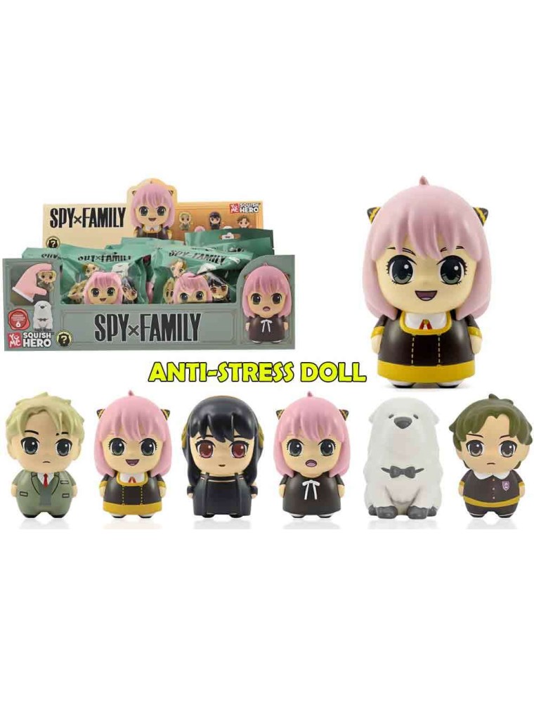 SPY X FAMILY FOAM SQUISHY DISPLAY (12)