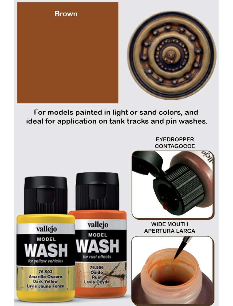 MODEL WASH 76513 BROWN