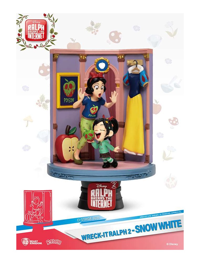 D-STAGE WRECK IT RALPH 2 SNOW WHITE