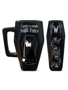 WEDNESDAY COFFIN SHAPED MUG