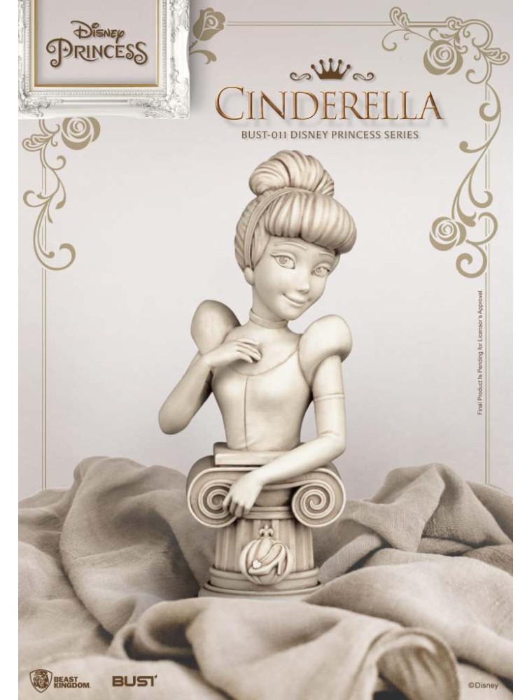 DISNEY PRINCESS CINDARELLA BUST