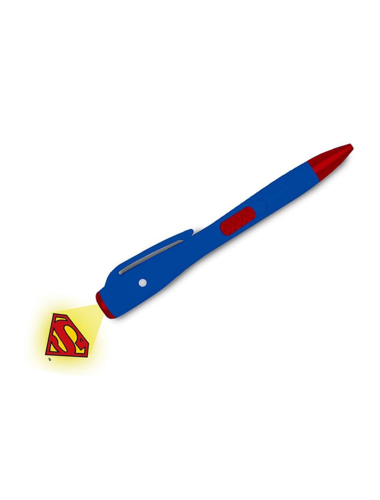 DC UNIVERSE SUPERMAN PEN WITH LIGHT