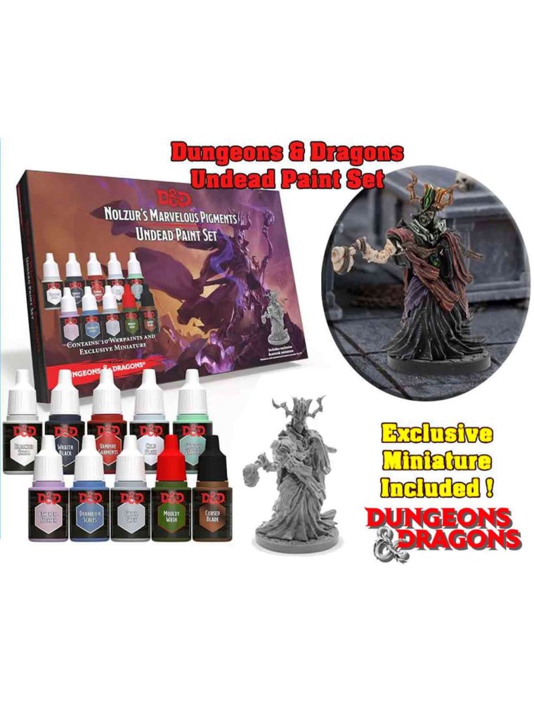 D&D NOLZUR UNDEAD PAINT SET