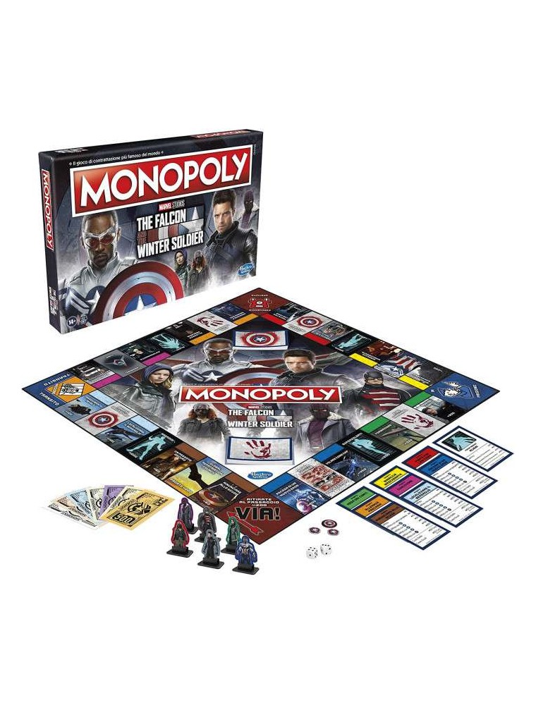 MONOPOLY FALCON & WINTER SOLDIER ITA