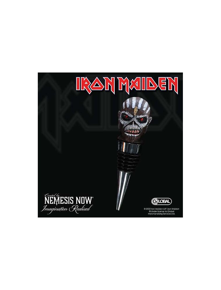 IRON MAIDEN BOOK OF SOULS  BOTTLE STOPP