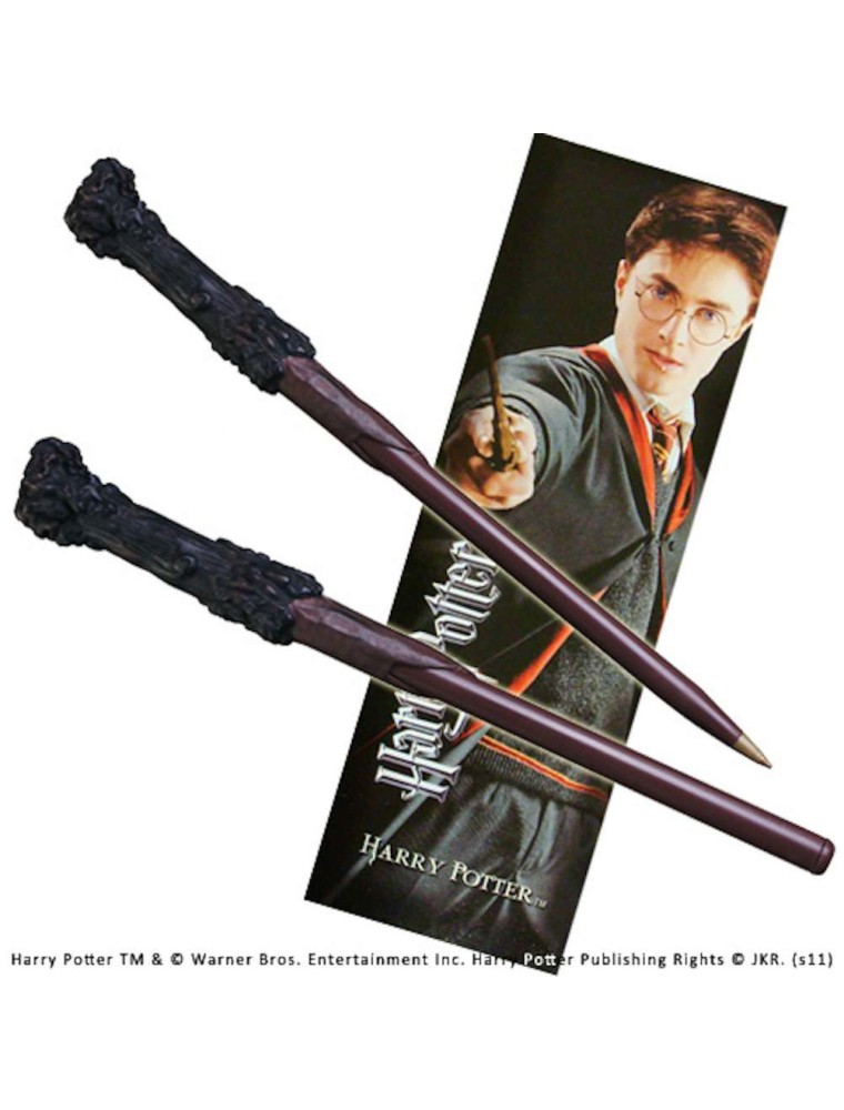 HP HARRY WAND PEN AND BOOKMARK