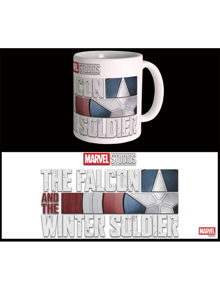 FALCON AND WINTER SOLDIER LOGO MUG