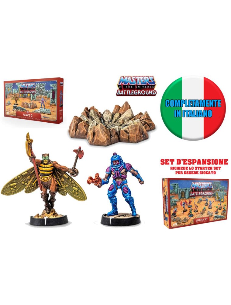 MOTU-BATTLEG.W3 MASTERS OT UNIVERSE ITA