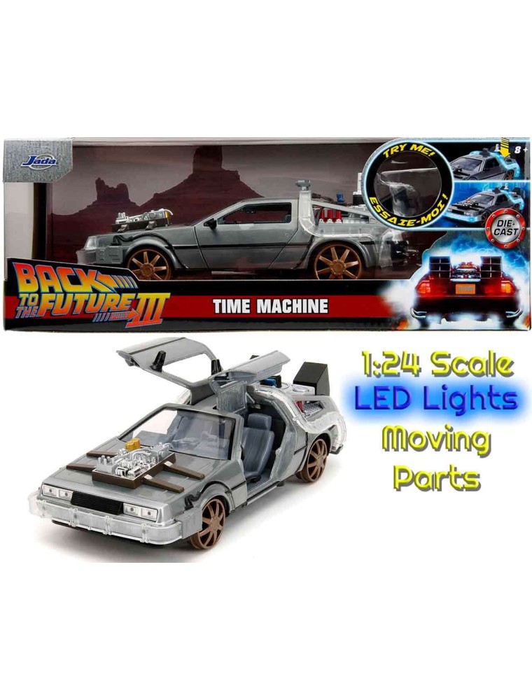 BTTF III DELOREAN VARIANT 1:24