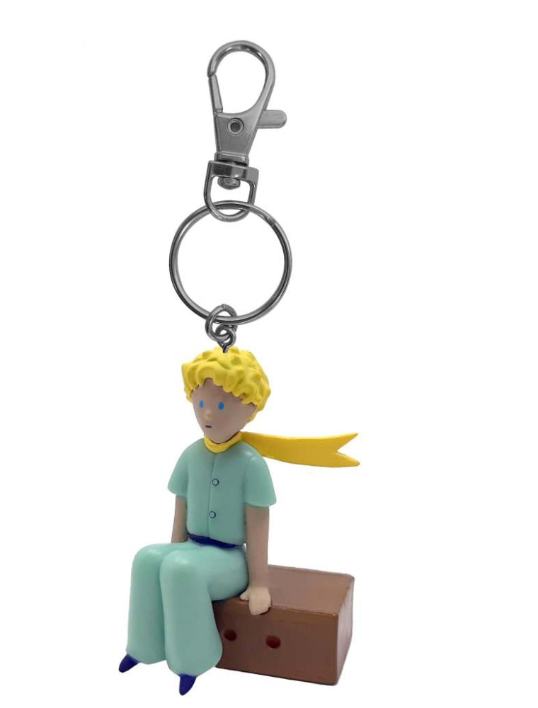 LITTLE PRINCE ON HIS BOX KEYRING