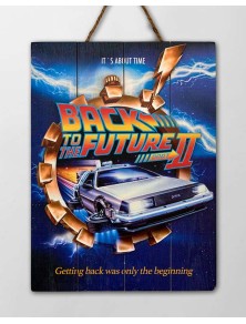 BTTF WOOD POSTER 2