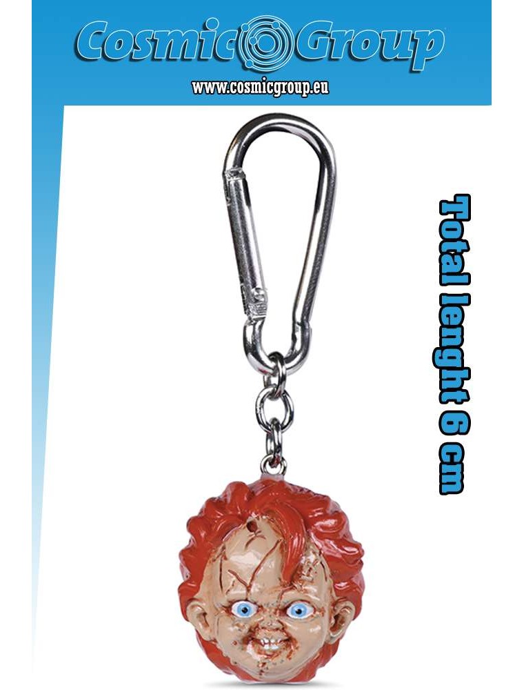 CHUCKY RESIN 3D KEYCHAIN