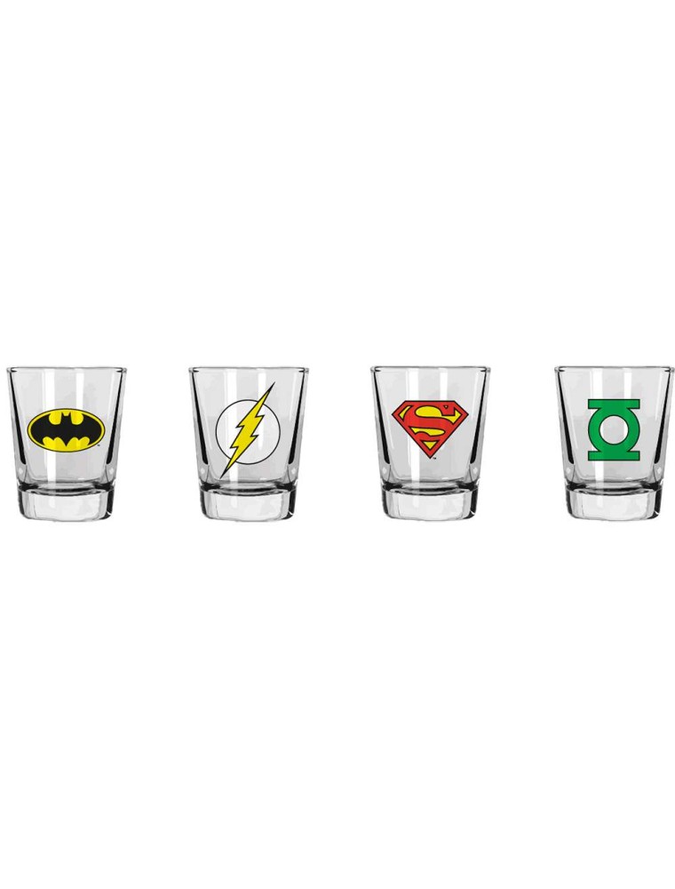 DC ORIGINALS MINI GLASSES SET (4)