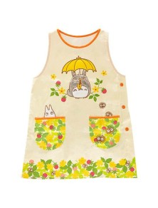 TOTORO FLOWERS APRON