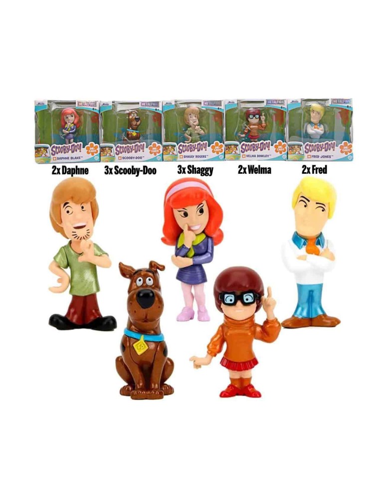 SCOOBY-DOO MET.FIG BLIND BOX DISPLAY(12)