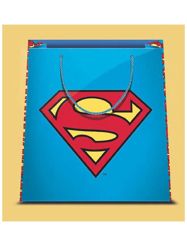 SUPERMAN LOGO SHOPPER