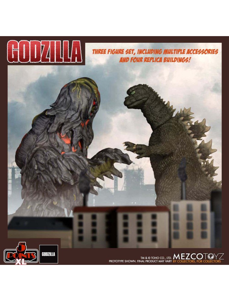 5 POINTS XL GODZILLA VS HEDORAH BOX SET