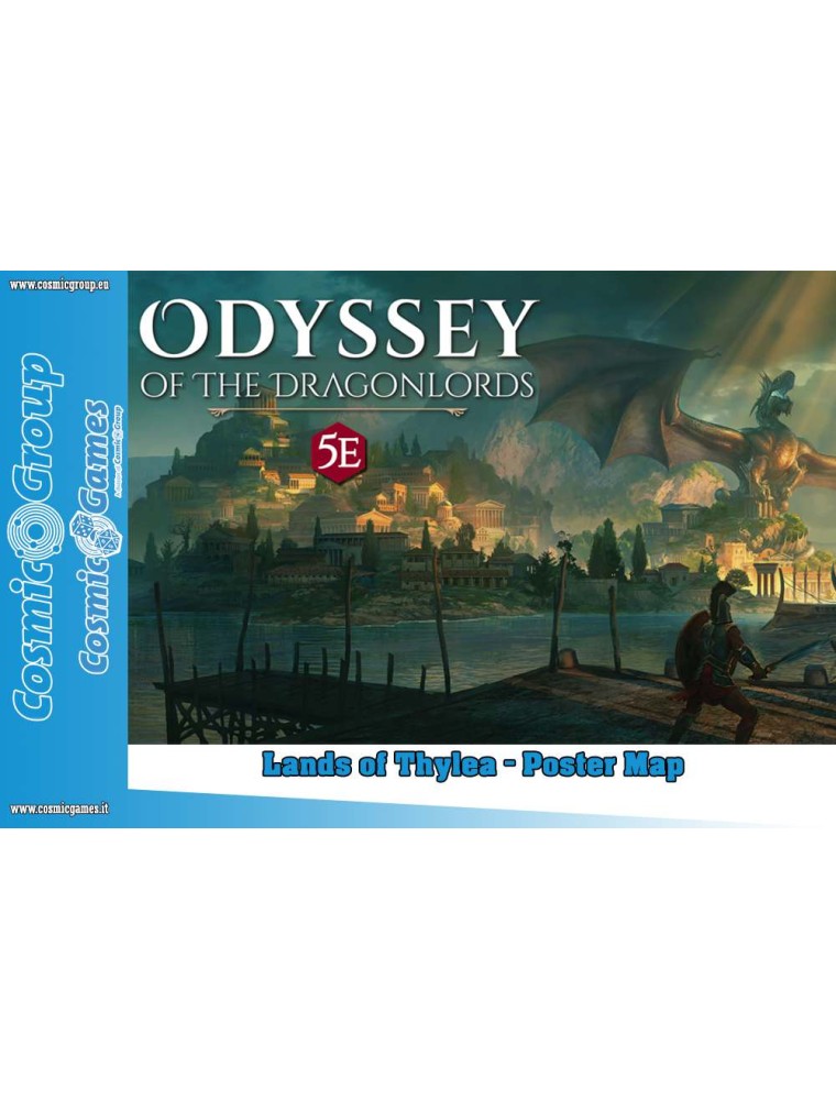 ODYSSEY OTD LANDS OF THYLEA POSTER MAP