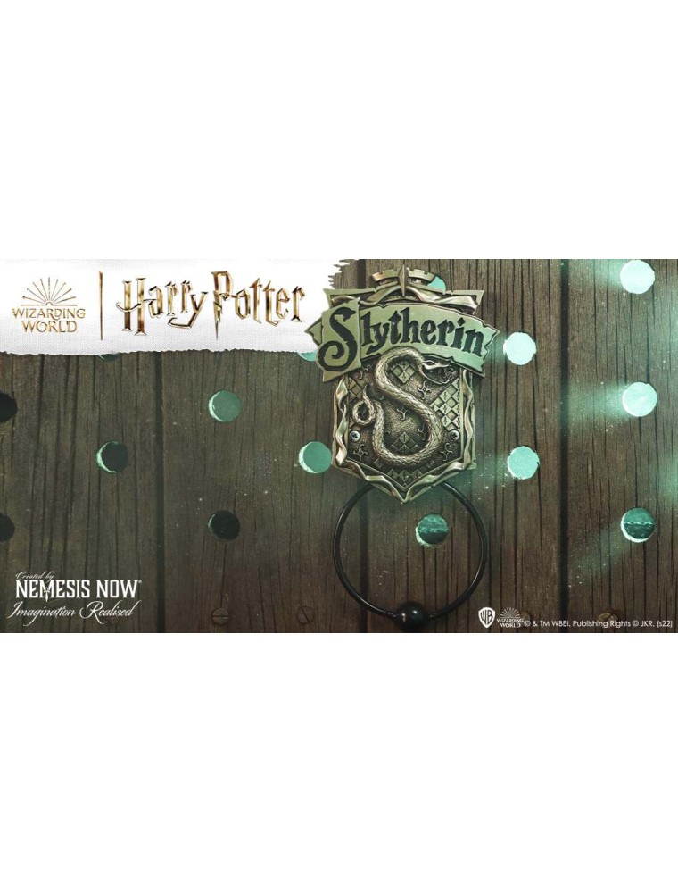 HARRY POTTER SLYTHERIN DOOR  KNOCKER