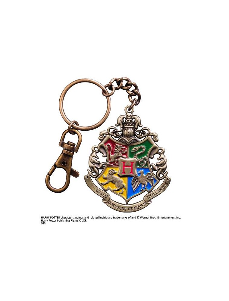 HP HOGWARTS CREST KEYCHAIN