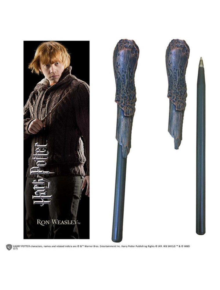 HP RON WEASLEY WAND PEN AND BOOKMARK