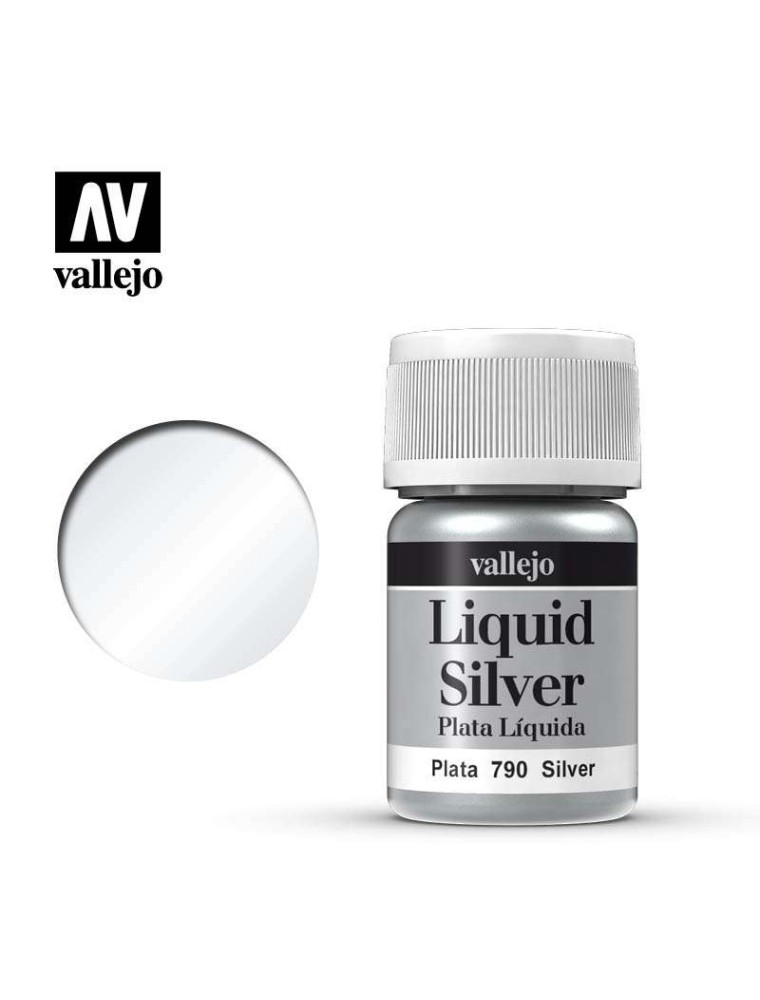 MODEL COLOR 70790 LIQUID SILVER ALCOHOL