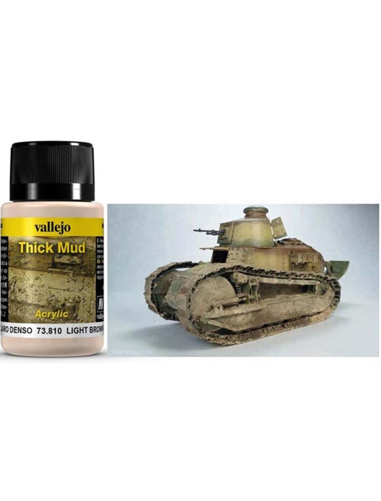 WEATHERING 73810 LIGHT BRWN THICK M 40ML