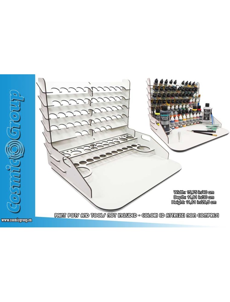 PAINT DISPLAY AND WORK ST W STORAG 40X30