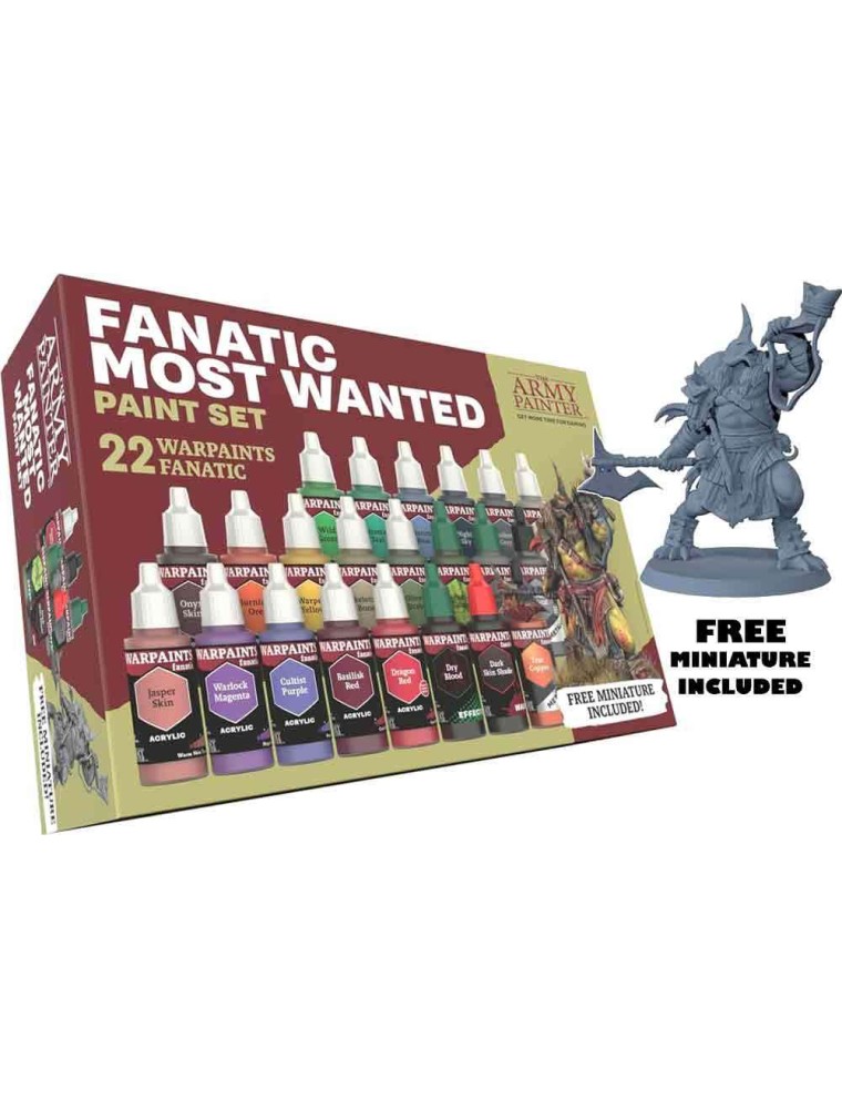 WARPAINTS FANATIC MOST WANTED SET