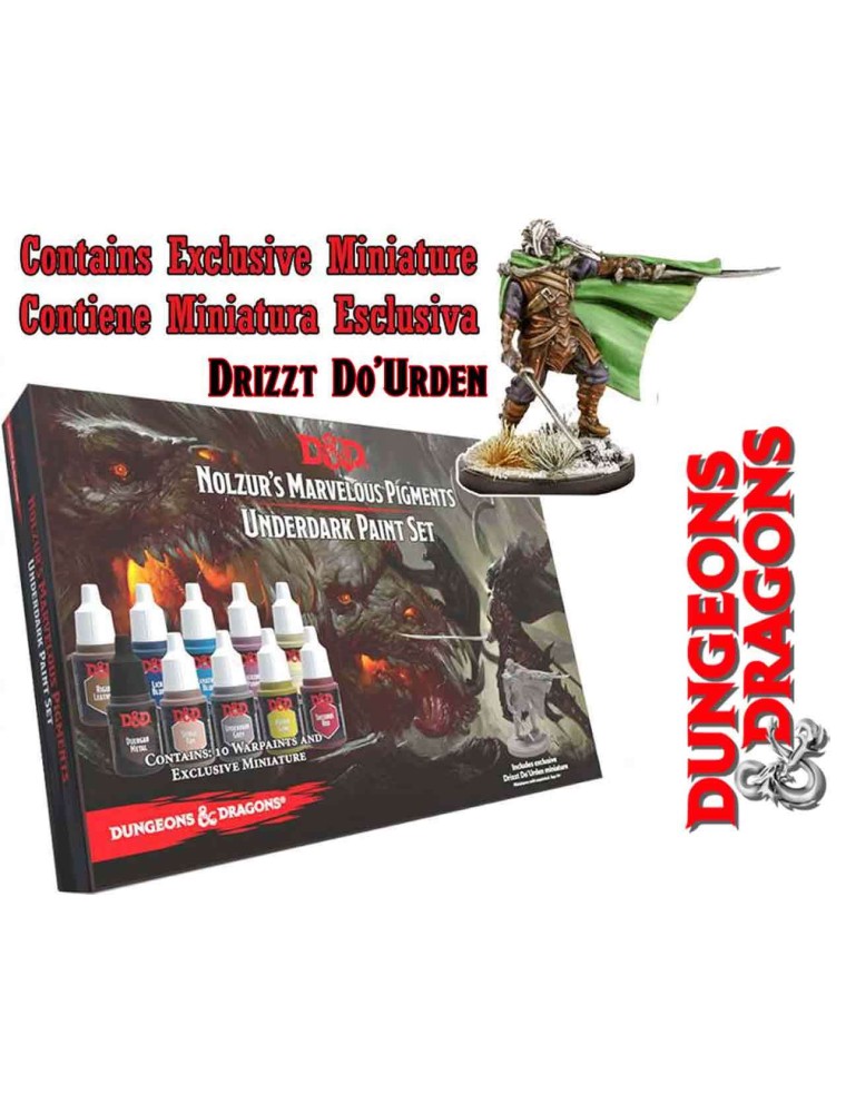 D&D NOLZUR UNDERDARK PAINT SET