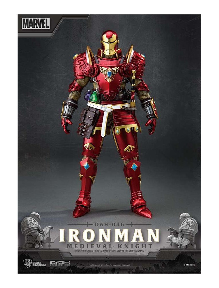 MEDIEVAL KNIGHT IRON MAN DAH