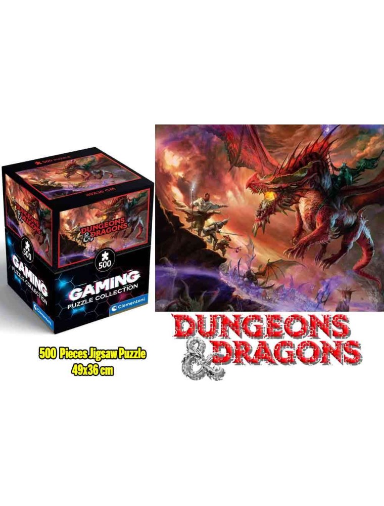 CUBE PUZZLE 500 PZ D&D A