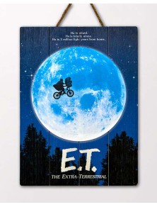 ET WOODEN POSTER