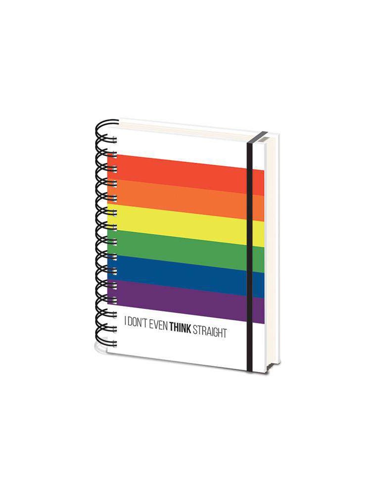 LGBT I DO NOT THINK STRAIGHT NOTEBOOK