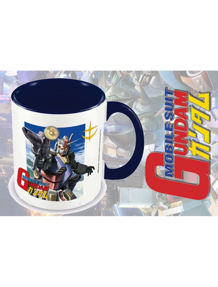 GUNDAM TAKING AIM COLOURED INNER DLX MUG