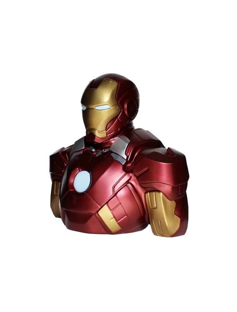 IRON MAN DELUXE BUST BANK