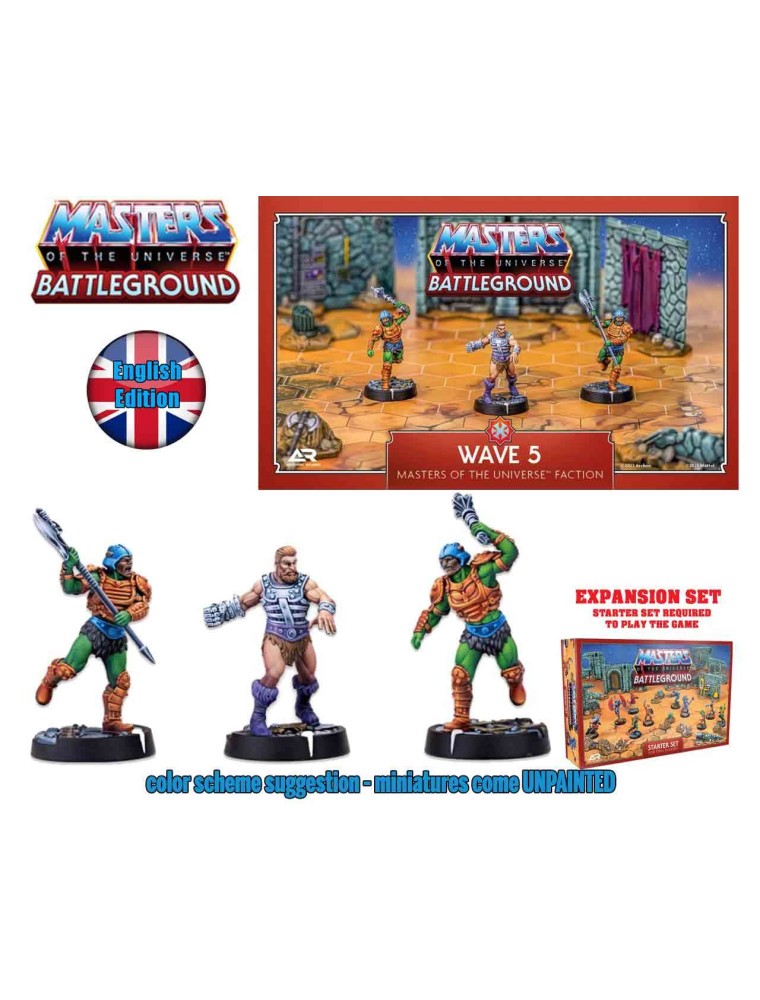 MOTU-BATTLEG.W5 MASTERS OT UNIVERSE ENG