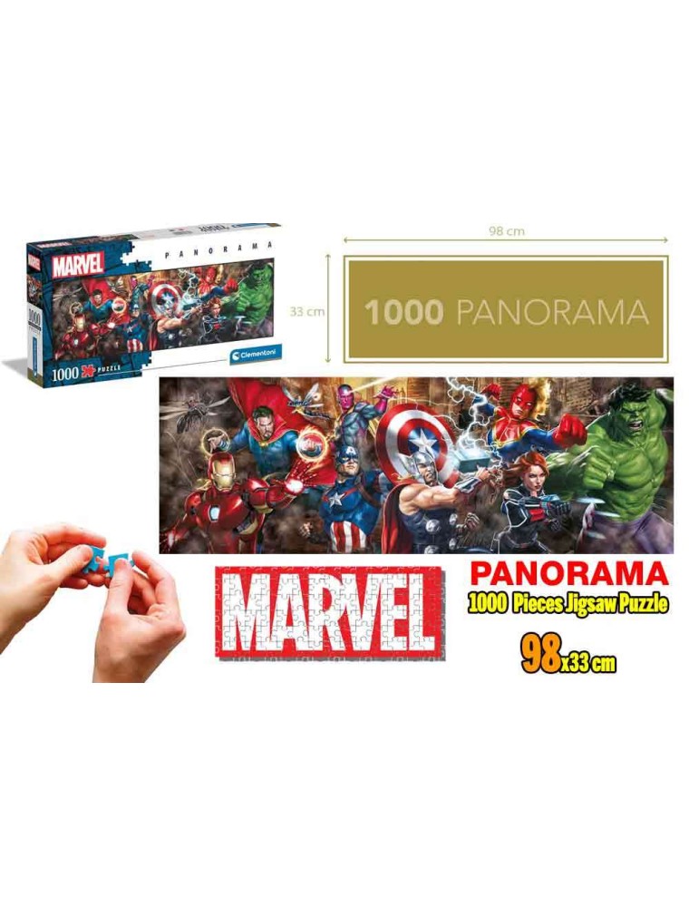 MARVEL AVENGERS PANORAMA 1000 PCS PUZZLE