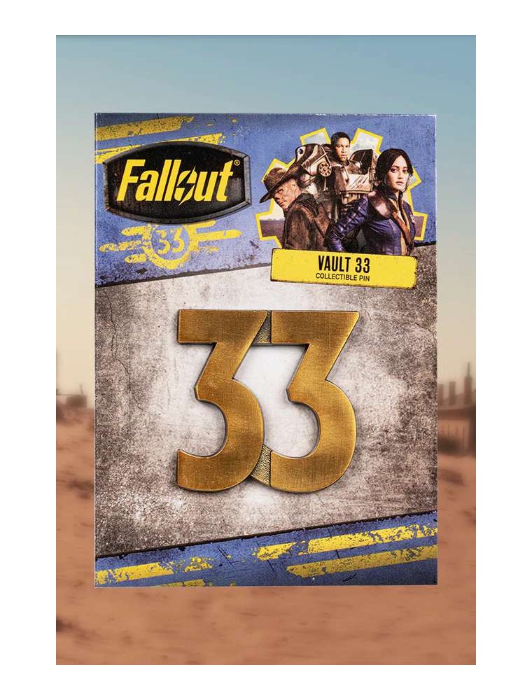 FALLOUT VAULT 33 PIN