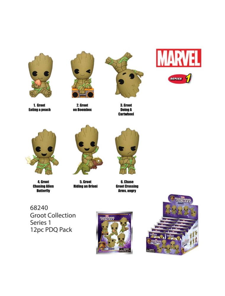 GROOT S1 MAGNETS BLIND PACK DISPLAY (12)