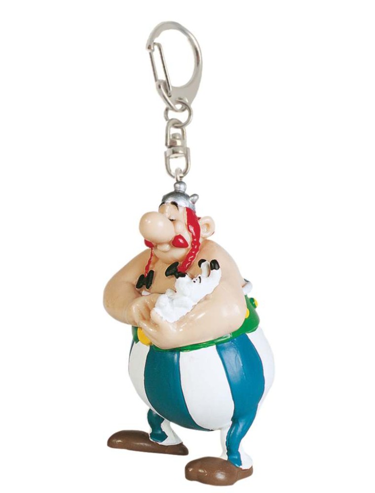 ASTERIX OBELIX WITH IDEFIX KEYCHAIN