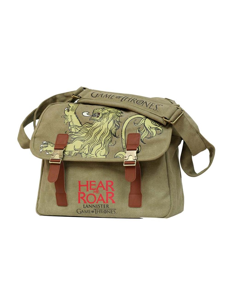 GOT LANNISTER CANVAS MESSENGER BAG