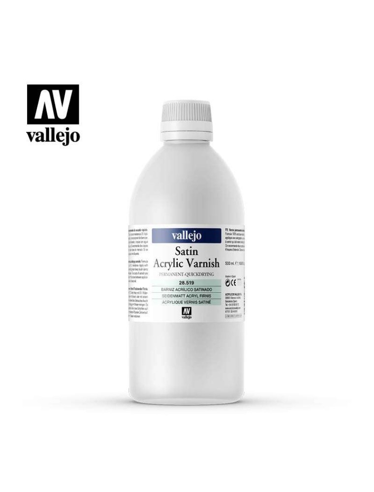 AUXILIARY SATIN VARNISH 500ML 28519