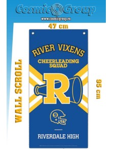 RIVERDALE CHEEERLEADING WALL BANNER