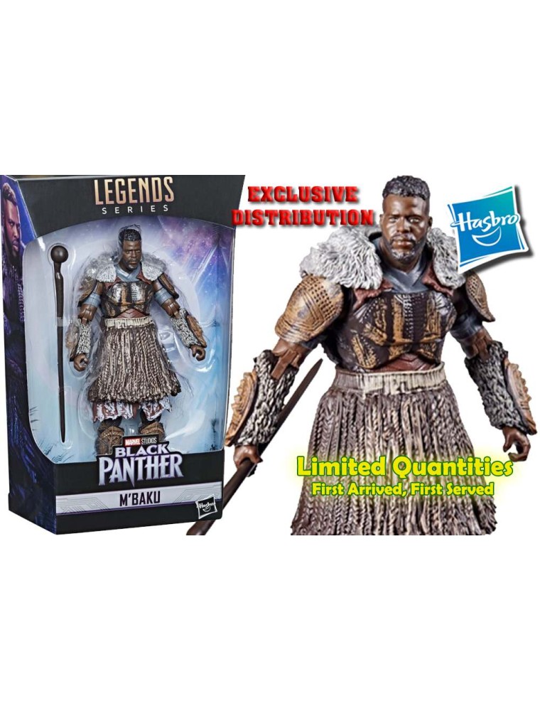 MARVEL LEGENDS BLP MBAKU EXLUSIVE AF