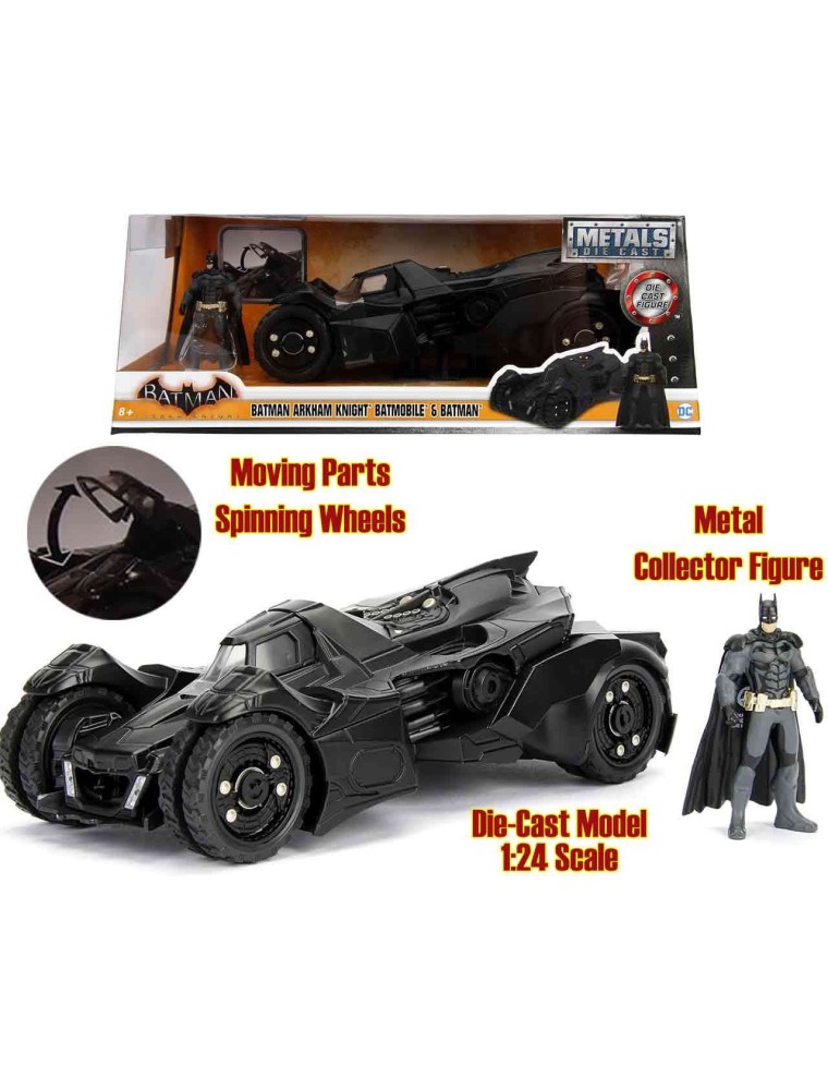 BATMOBILE ARKHAM KNIGHT DIE-CAST 1:24