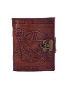 LEATHER DIARY EMBOSSED...